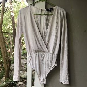 Lulus Nude Bodysuit